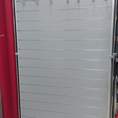Panel Slat with glass shelf like new