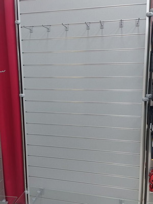Panel Slat with glass shelf like new