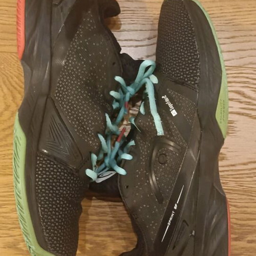 Head Sprint SF men's tennis shoes used, size 46, black/teal