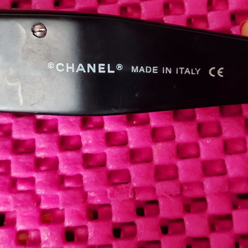 Chanel women's sunglasses used, black