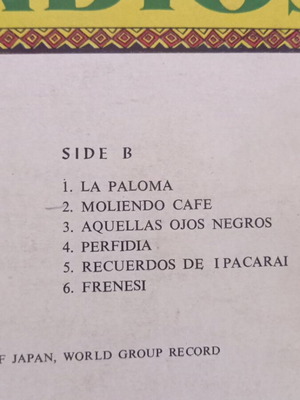 Los Indios vinyl record used