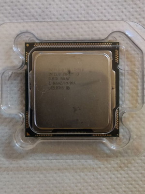 Intel Core i3-540 processor used, Socket LGA1156