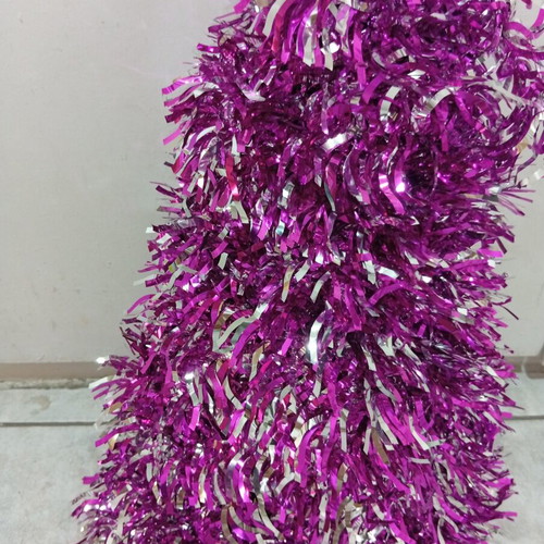Vintage Christmas tree 47 cm used with plastic frame