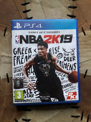 NBA2K19 Greek Freak PS4 game used