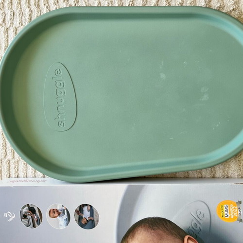 Shnuggle changing mat used