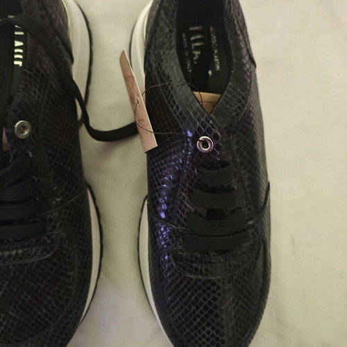 Alviero Martini 1a Classe black athletic shoes size 39 new