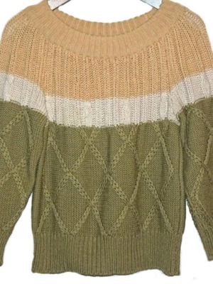 Jil Sander cable knit sweater like new, size 36 IT