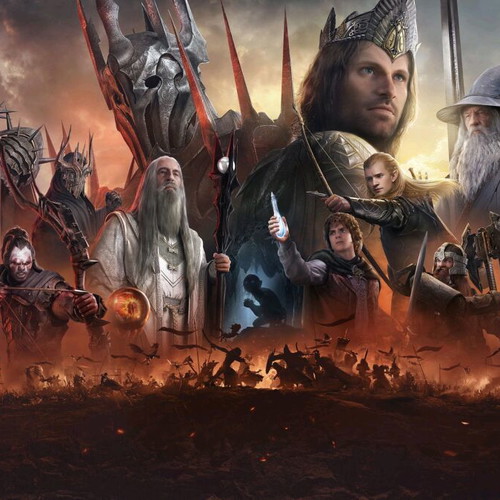 Lord of the Rings Lotr poster like new