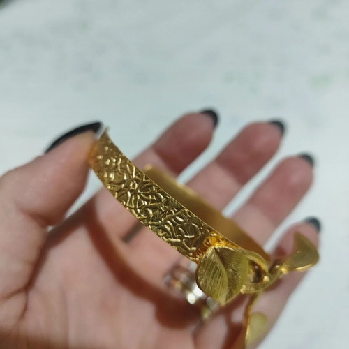 Gold bracelet ancient Greek style new, gold-colored