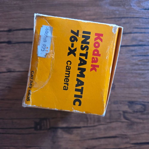 Kodak Instamatic 76X camera used