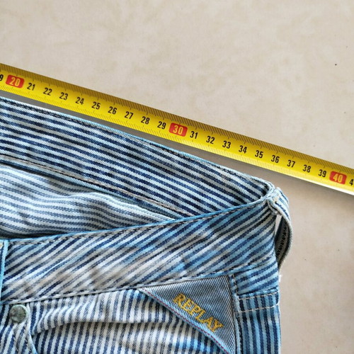 Replay pants like new, size S, blue