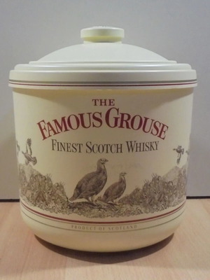 Famous Grouse Scotch Whisky παλιά διαφημιστική πλαστική παγοθήκη μεταχειρισμένη