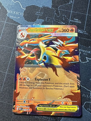 Mega Charizard Y ex 030 MEP Promo card new