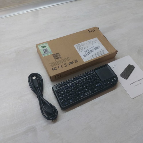 Rii X1 RT-MWK01 Mini Wireless Keyboard with Touchpad New