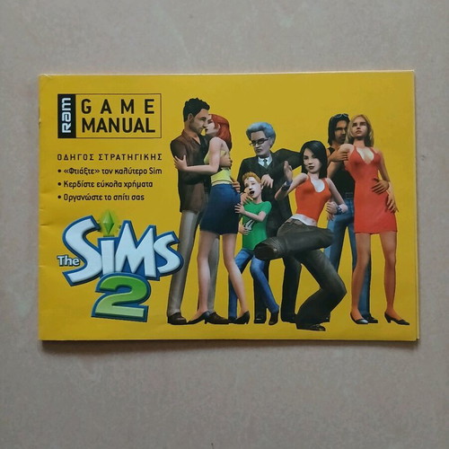 Collectible RAM Game Manual The Sims 2 like new