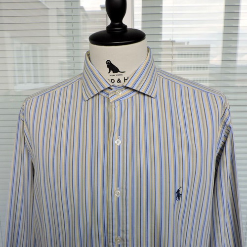 Polo Ralph Lauren Irving men's long sleeve striped shirt XL/XXL like new