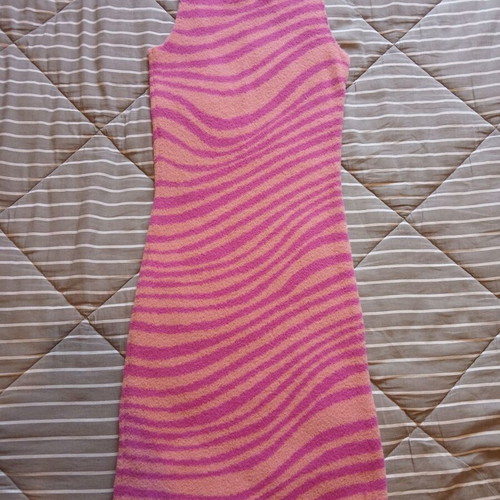 LeGer knitted dress pink new, size S