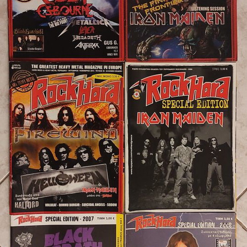 Rock Hard magazines complete set of 58 issues like new