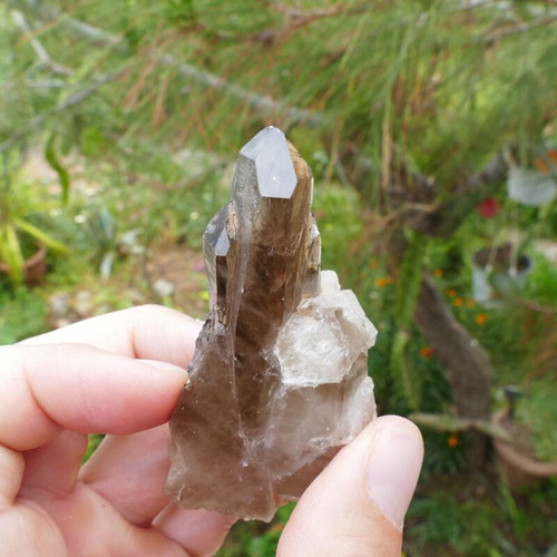 Smoky quartz natural raw crystal from Madagascar new 81.3 g