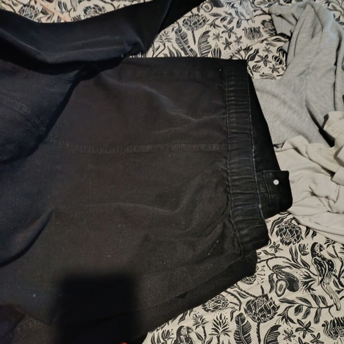 Black denim jacket, plus size