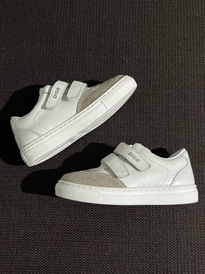 Παιδικά αθλητικά παπούτσια Dior μέγεθος 23 λευκό δέρμα σαν καινούργια