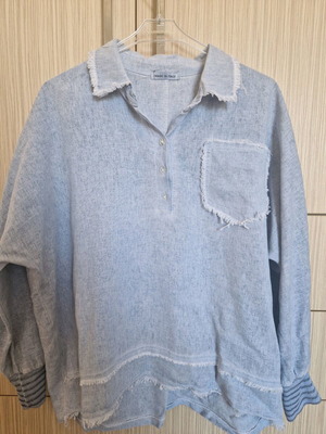Shirt in denim color new, size L