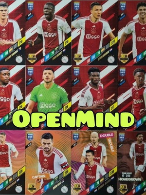Ajax FIFA 365 2024 Adrenalyn XL card set complete, new 18 pieces