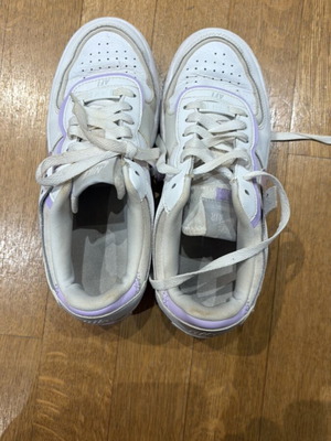Nike Air shoes used, size 38.5, white sneakers