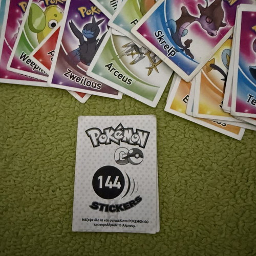 Pokemon Go stickers set of 69, like new