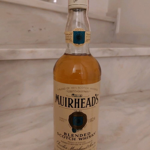 Muirheads whiskey vintage new