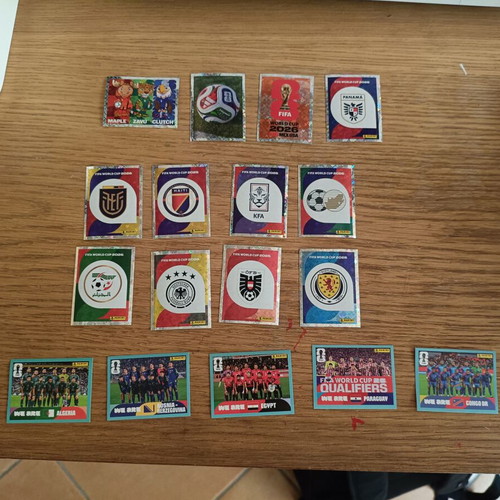Panini World Cup 2026 Special Stickers like new, set of 17