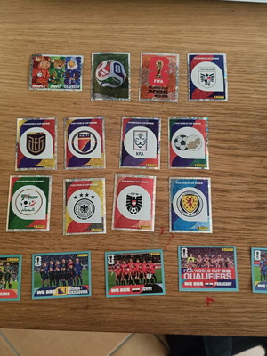 Panini World Cup 2026 Special Stickers like new, set of 17