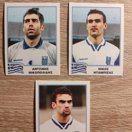 Panini Football Stickers 2001 like new