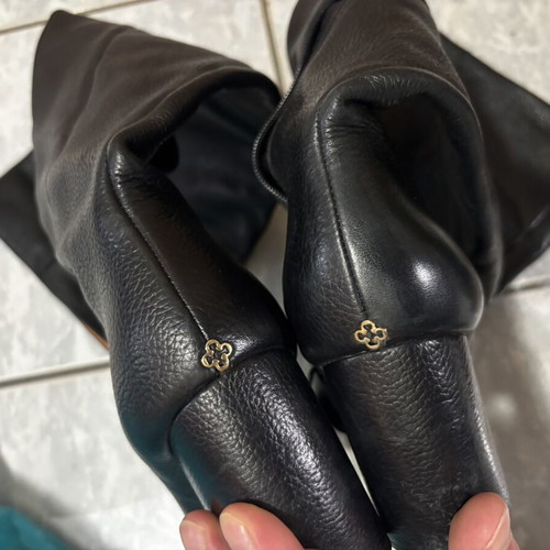 Capodarte leather boots used, size 40, black