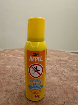 Boots Repel Holiday & Home Aerosol like new insect repellent spray