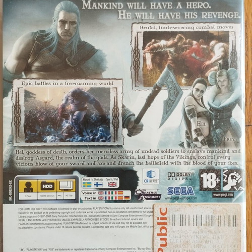 Viking PlayStation 3 game used