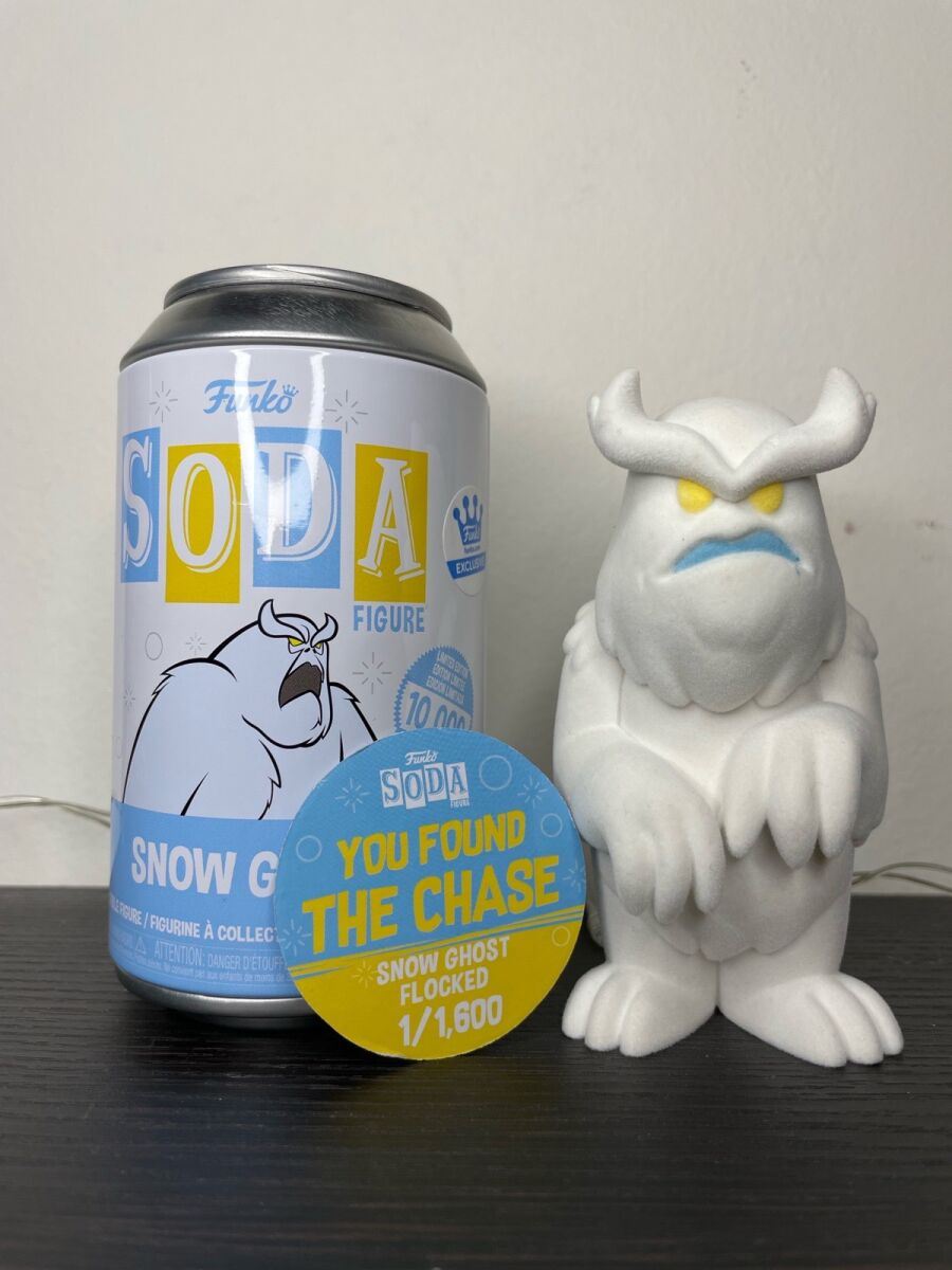 High quality Funko Scooby Doo Snow Ghost Chase Soda 1/1600