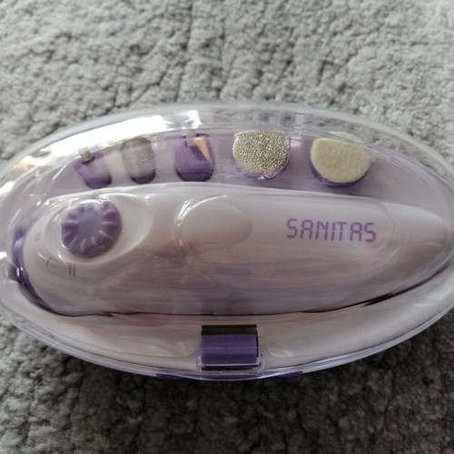 Sanitas travel manicure pedicure set like new