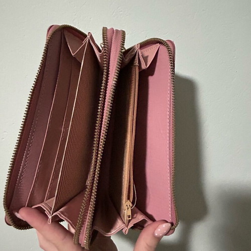 Shein double wallet pink like new