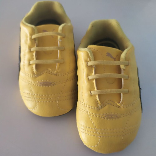 Puma baby shoes new, leather cuddle style