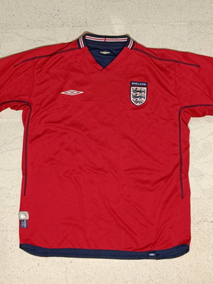 England National Team Umbro 2002 Jersey used, size L