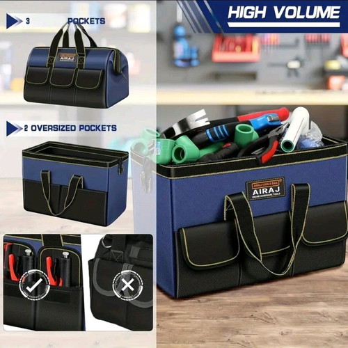 Tool bag new waterproof with large central opening