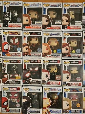 Funko Pop φιγούρες Marvel και DC Universe σαν καινούργιες
