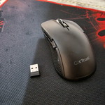 Gaming mouse Trust GXT 923 Ybar Wireless RGB LED σαν καινούργιο με mousepad Bloody