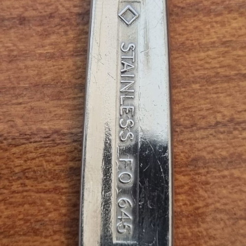 United Airlines vintage stainless steel cutlery set
