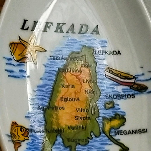 Lefkada Porcelain Wall Decoration Spoon Like New