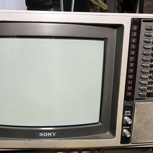 Sony Trinitron KV 1205 television used