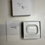 Air Pods Pro 2 wireless earbuds with charging cable and ear tips