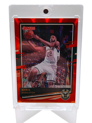 Συλλεκτική κάρτα 2020-21 Panini Donruss Khris Middleton καινούργια με ακρυλική θήκη