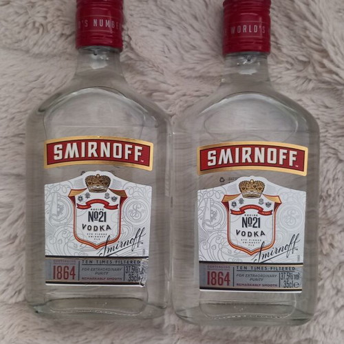 Smirnoff 350ml 2 pieces new